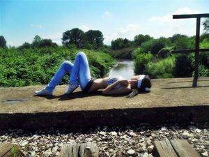 Simone, 26, profile image for California dating page